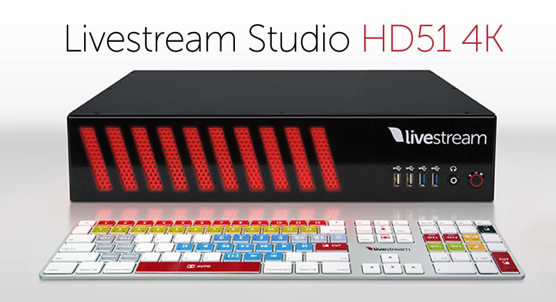 Big Savings on Livestream Studio HD51 4K Promo